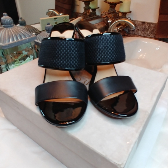 Jimmy Choo Shoes - PRISTINE! W/BOX JIMMY CHOO MARSA WOVEN MULE 9